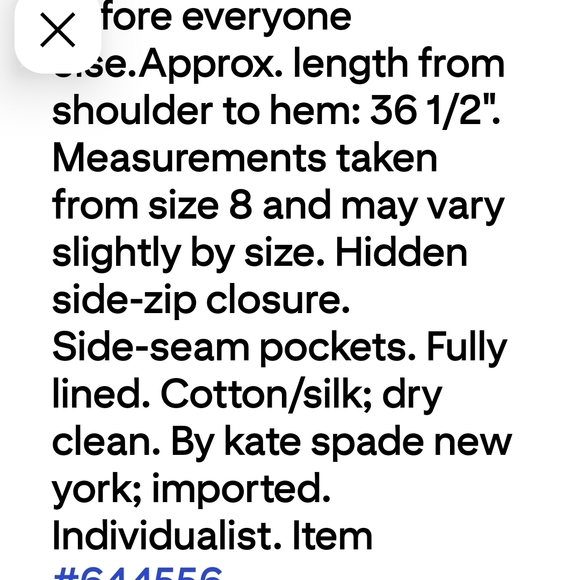 Kate Spade Never Worn New With Tags Size 0 Navy and White Striped Mini Dress - Picture 7 of 16